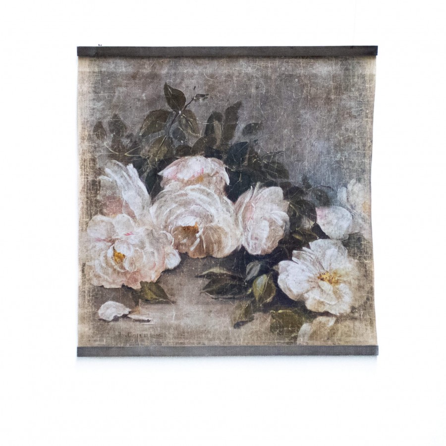 LES ROSES BLA (120x120cm) LES ROSES BLA (120x120cm)